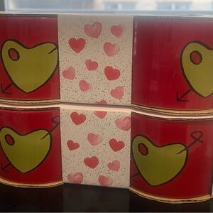 Bakeshop Heart Design Ramekins – Set of 4